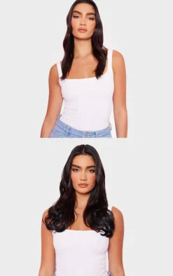 PrettyLittleThing Hair Extensions*Lullabellz Thick 16` 1 Piece Curly Clip In Hair Extensions