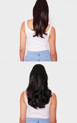 PrettyLittleThing Hair Extensions*Lullabellz Thick 16` 1 Piece Curly Clip In Hair Extensions