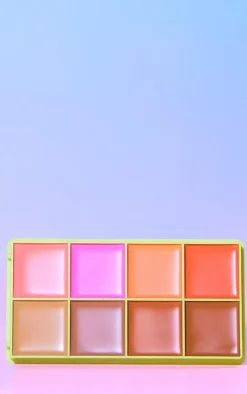 PrettyLittleThing Palettes*Made By Mitchell Curve Case Face Palette Light