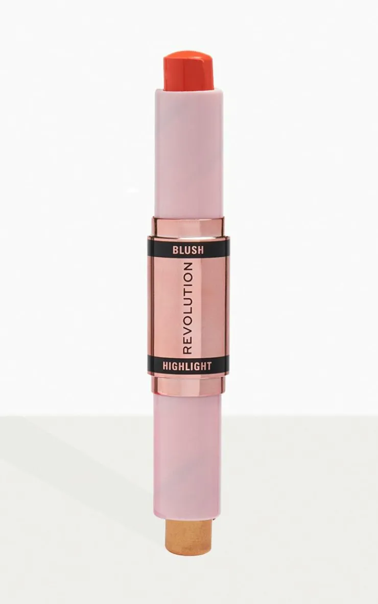 PrettyLittleThing Highlighter*Makeup Revolution Blush & Highlight Stick Dew