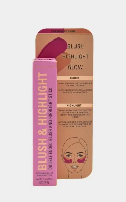 PrettyLittleThing Highlighter*Makeup Revolution Blush & Highlight Stick Shine