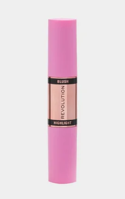 PrettyLittleThing Highlighter*Makeup Revolution Blush & Highlight Stick Shine