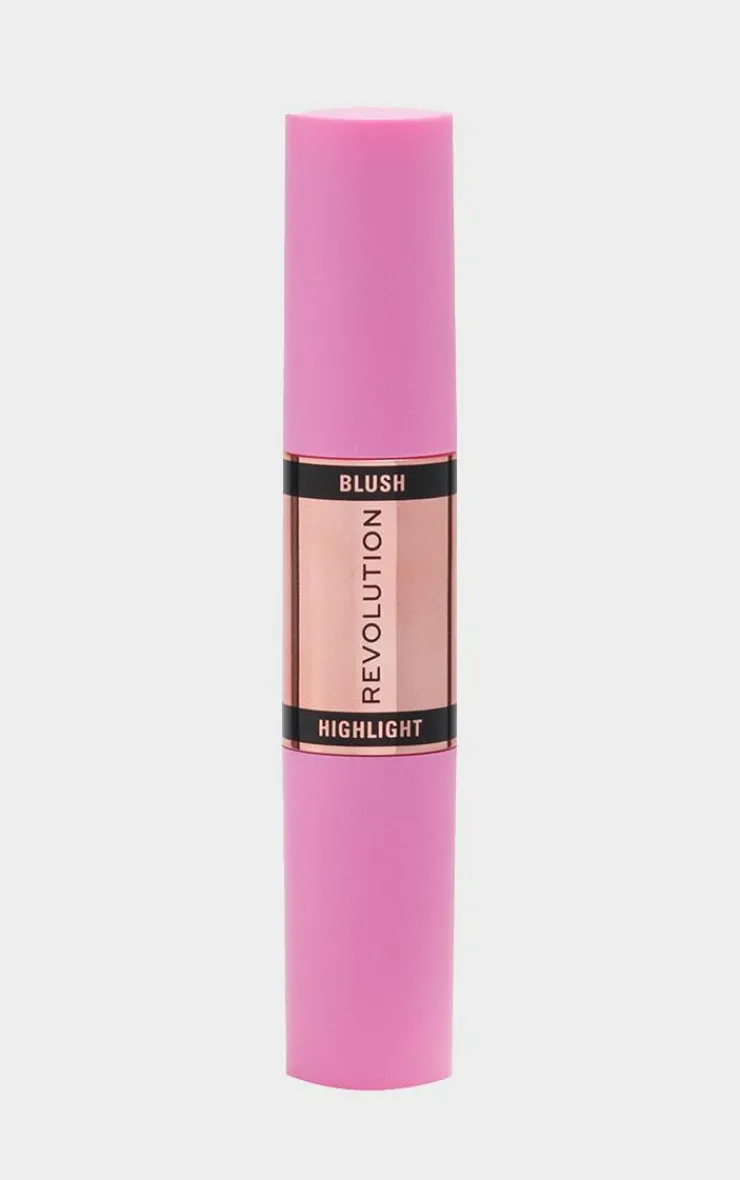 PrettyLittleThing Highlighter*Makeup Revolution Blush & Highlight Stick Shine