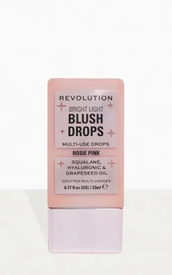 PrettyLittleThing Bronzers*Makeup Revolution Bright Light Blush Bronzing Drops Pink Rosie