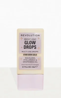 PrettyLittleThing Highlighter*Makeup Revolution Bright Light Glow Bronzing Drops Star Dew