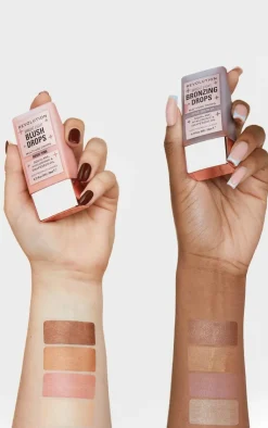 PrettyLittleThing Highlighter*Makeup Revolution Bright Light Glow Bronzing Drops Star Dew