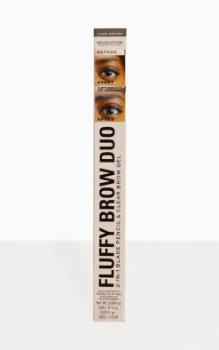 PrettyLittleThing Eyebrows*Makeup Revolution Fluffy Brow Filter Duo
