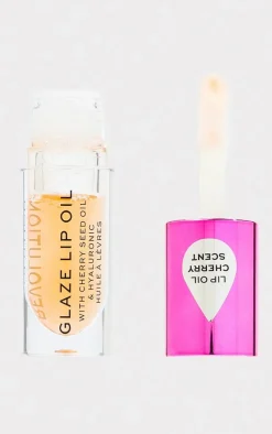 PrettyLittleThing Lip Gloss*Makeup Revolution Glaze Lip Oil Getaway Terracotta