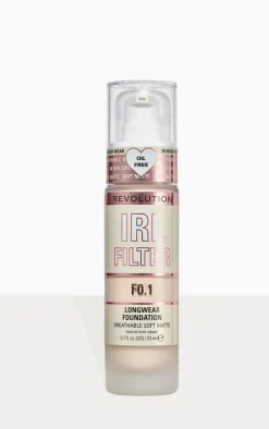 PrettyLittleThing Foundation*Makeup Revolution IRL Filter Longwear Foundation F0.2