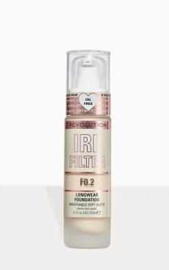 PrettyLittleThing Foundation*Makeup Revolution IRL Filter Longwear Foundation F0.1