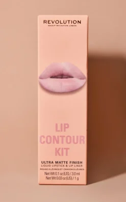 PrettyLittleThing Lipstick*Makeup Revolution Lip Contour Kit