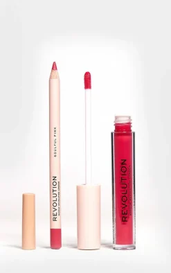 PrettyLittleThing Lipstick*Makeup Revolution Lip Contour Kit Soulful