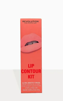 PrettyLittleThing Lipstick*Makeup Revolution Lip Contour Kit Babe