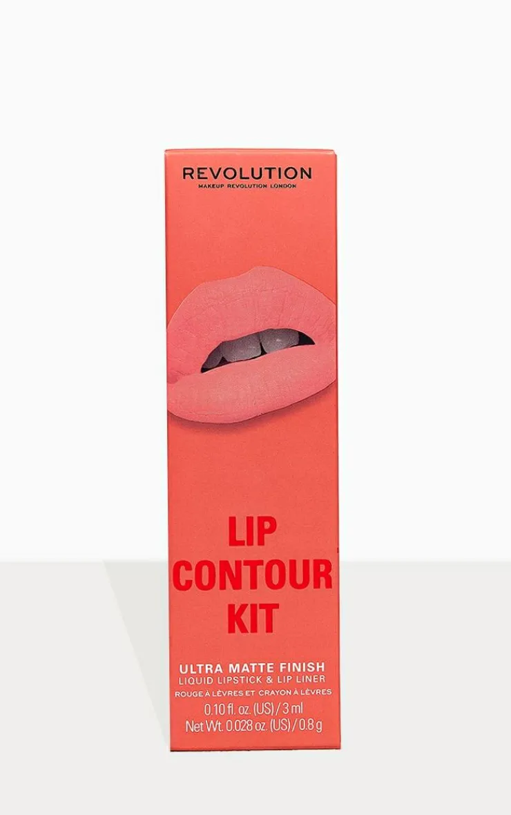 PrettyLittleThing Lipstick*Makeup Revolution Lip Contour Kit Babe