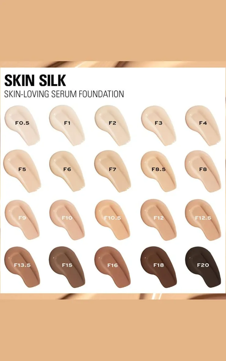 PrettyLittleThing Foundation*Makeup Revolution Skin Silk Serum Foundation