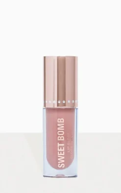 PrettyLittleThing Lip Gloss*Makeup Revolution Sweet Bomb Lip Gloss Swirl Pink