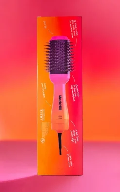 PrettyLittleThing Stocking Stuffers*Mark Hill Hot Air Styler Brush Pink and Orange