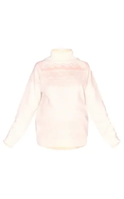 PrettyLittleThing Oversized Sweaters*Maternity Fairsile Oversized Christmas Sweater