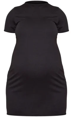 Maternity Basic Short Sleeve T Shirt Dress-PrettyLittleThing New