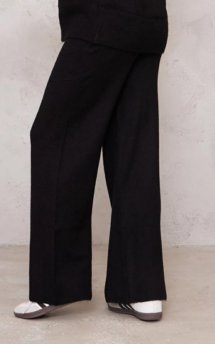 PrettyLittleThing Knitted Two Piece Sets*Maternity Knitted Wide Leg Pant