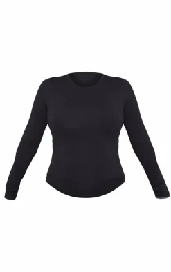 PrettyLittleThing Basic Tops*Maternity Long Sleeve Basic Fitted Top