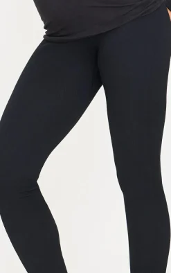 PrettyLittleThing Snatched*Maternity Snatched Ribbed Leggings