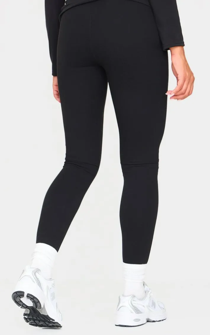 Maternity Black Snatched Sculpt Leggings