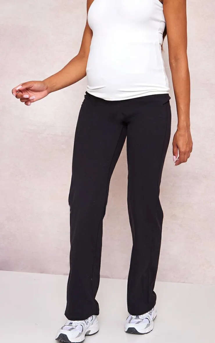 PrettyLittleThing Snatched*Maternity Snatched Sculpt Flared Pants