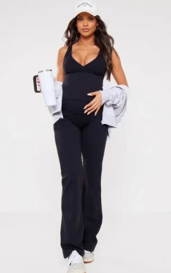 Sale PrettyLittleThing Maternity Snatched Sculpt Tank Top Black