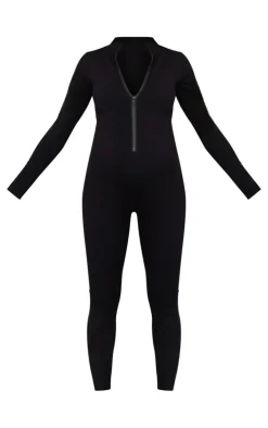 PrettyLittleThing Snatched*Maternity Snatched Sculpt Long Sleeve Jumpsuit