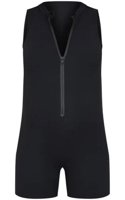 PrettyLittleThing Unitards*Maternity Snatched Sculpt Zip Up Sleeveless Unitard