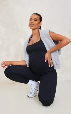 PrettyLittleThing Snatched*Maternity Strappy Snatched Sculpt Jumpsuit