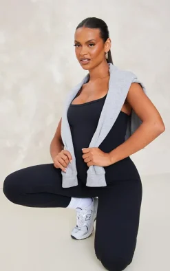 PrettyLittleThing Snatched*Maternity Strappy Snatched Sculpt Jumpsuit