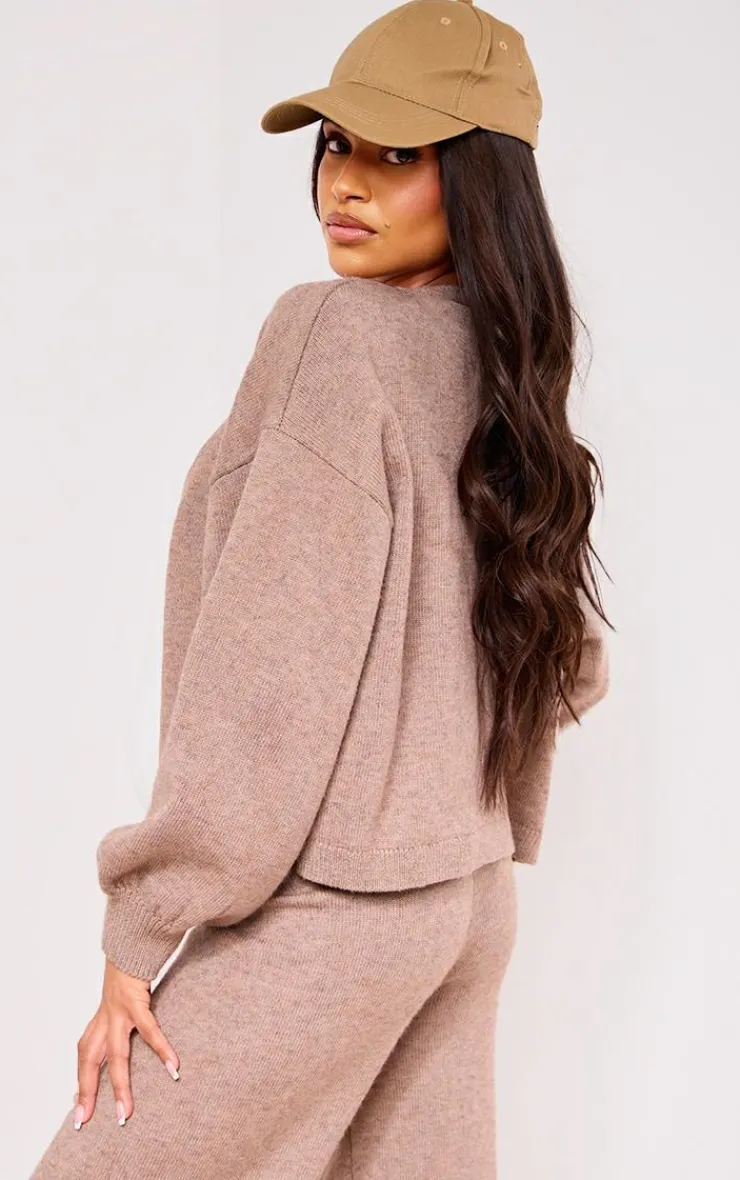 PrettyLittleThing Knitted Two Piece Sets*Maternity Knit Cardigan