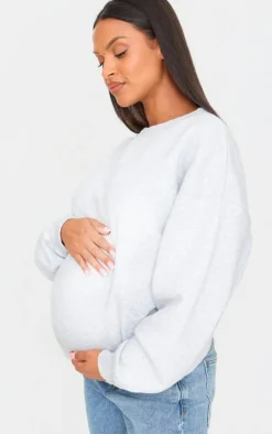 PrettyLittleThing Basic Tops*Maternity Basic Ultimate Sweatshirt
