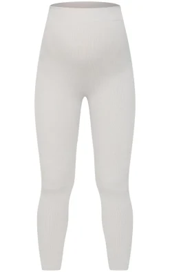 PrettyLittleThing Snatched*Maternity Snatched Rib Leggings