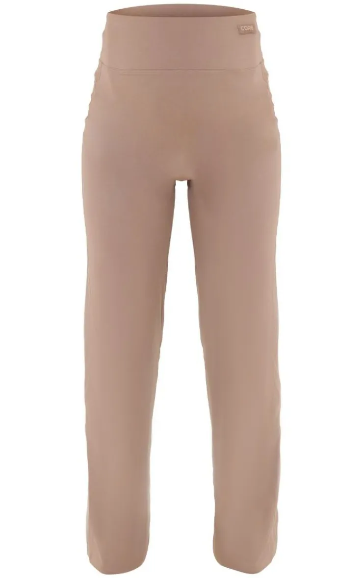 PrettyLittleThing Snatched*Maternity Core Collection Tab Snatched Sculpt Flared Pants