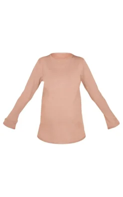 PrettyLittleThing Knitted Tops*Maternity Knitted Crew Neck Sweatshirt