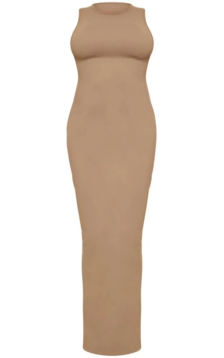 Maternity Snatched Sculpt Racer Bodycon Maxi Dress-PrettyLittleThing Best