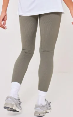 PrettyLittleThing Snatched*Maternity Snatched Rib Leggings
