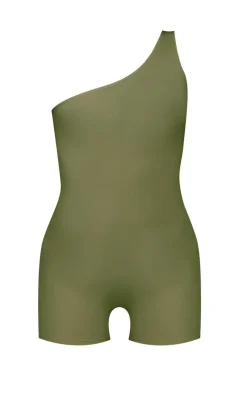 PrettyLittleThing Unitards*Maternity Snatched Sculpt One Shoulder Unitard