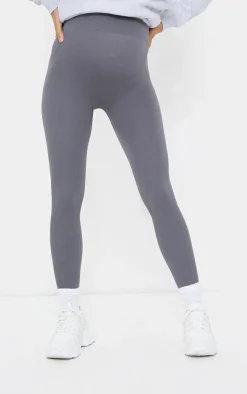 PrettyLittleThing Snatched*Maternity Snatched Ribbed Leggings