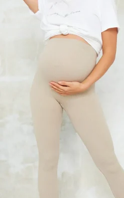 PrettyLittleThing Snatched*Maternity Snatched Rib Leggings