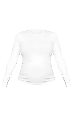 PrettyLittleThing Basic Tops*Maternity Long Sleeve Basic Fitted Top