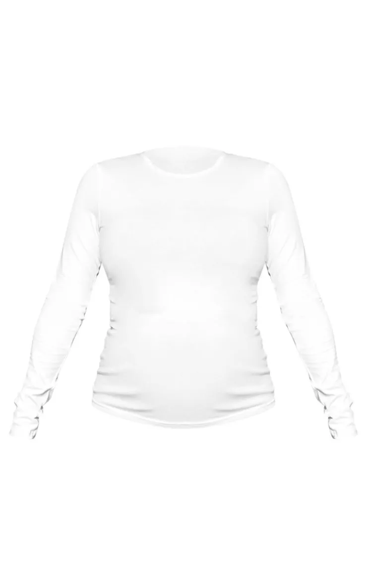 PrettyLittleThing Basic Tops*Maternity Long Sleeve Basic Fitted Top