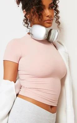 PrettyLittleThing Snatched*Snatched Sculpt Short Sleeve T Shirt