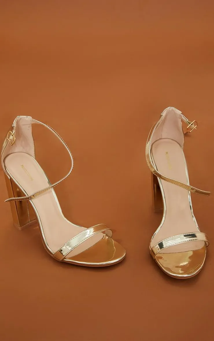 PrettyLittleThing High Heels*May Block Heeled Sandal