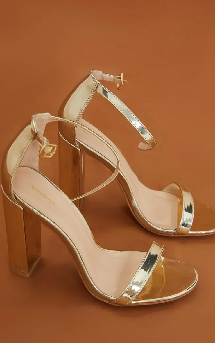 PrettyLittleThing High Heels*May Block Heeled Sandal