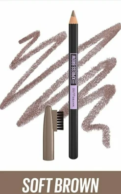 PrettyLittleThing Eyebrows*Maybelline Express Brow Shaping Pencil Natural Definition 02 Soft Brown