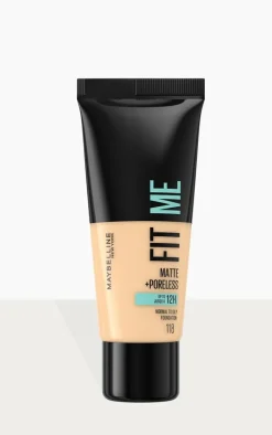 PrettyLittleThing Foundation*Maybelline Fit Me matte & Poreless Full Coverage Foundation 118